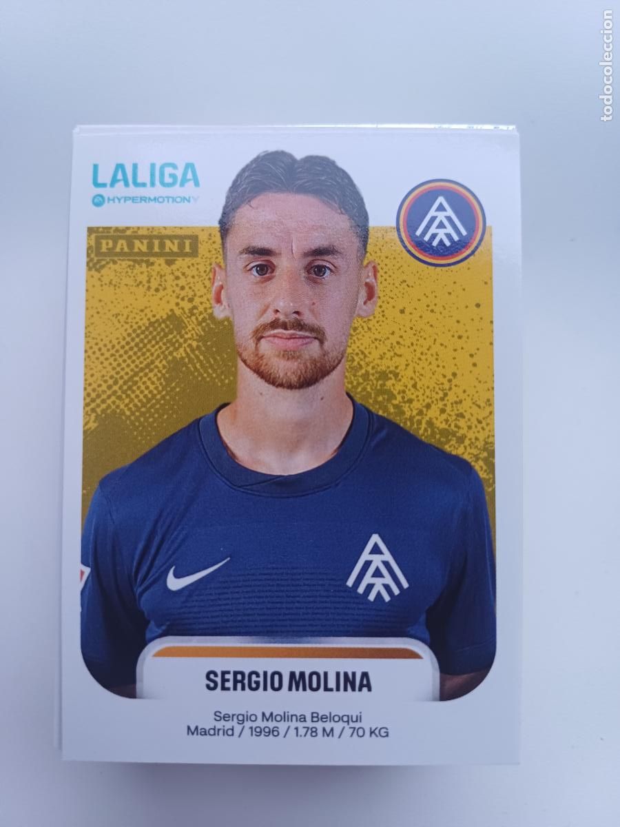 Cromos de f&uacute;tbol: 050 - Sergio Molina - Foto 1