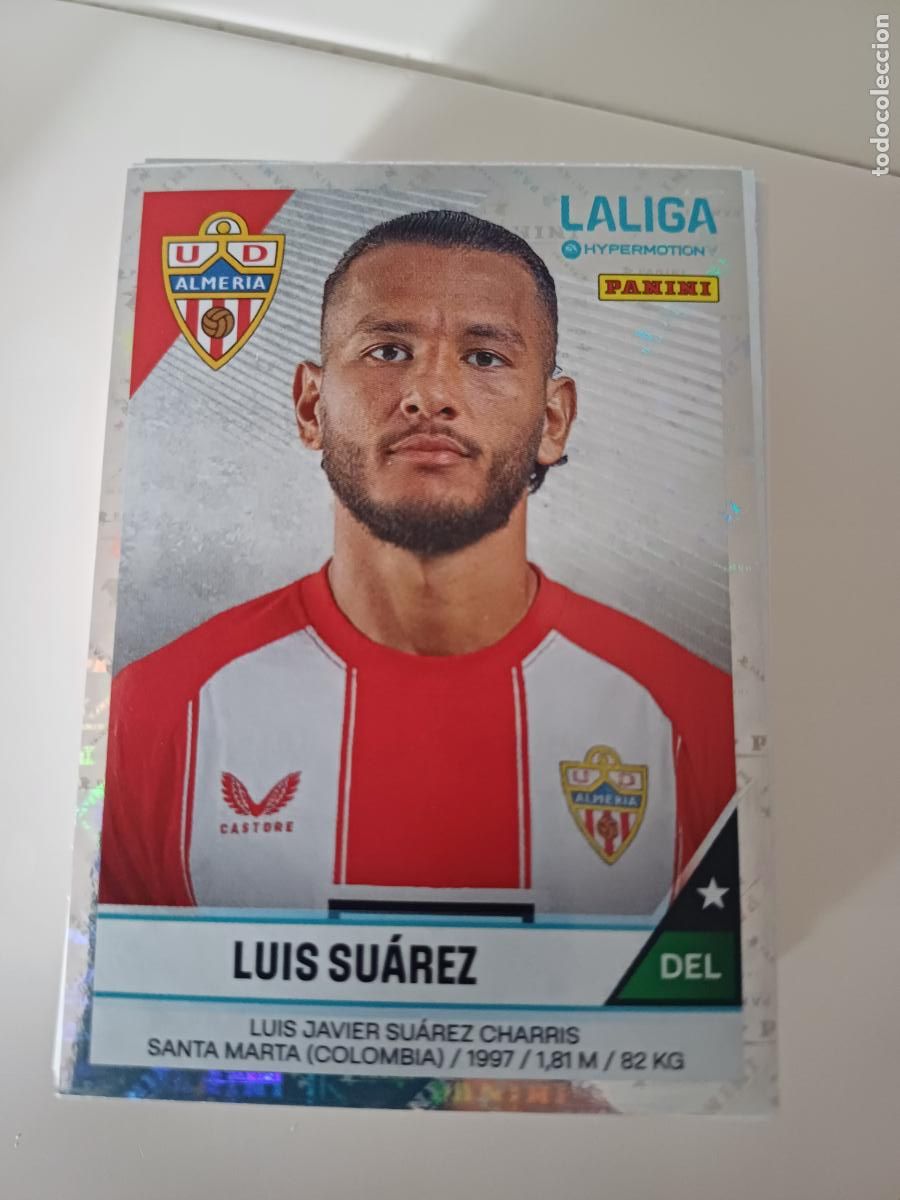 Cromos de f&uacute;tbol: 039 - Luis Su&aacute;rez - Foto 1