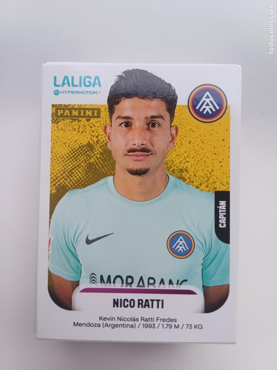 Cromos de f&uacute;tbol: 043A - Nico Ratti (Capit&aacute;n) - Foto 1