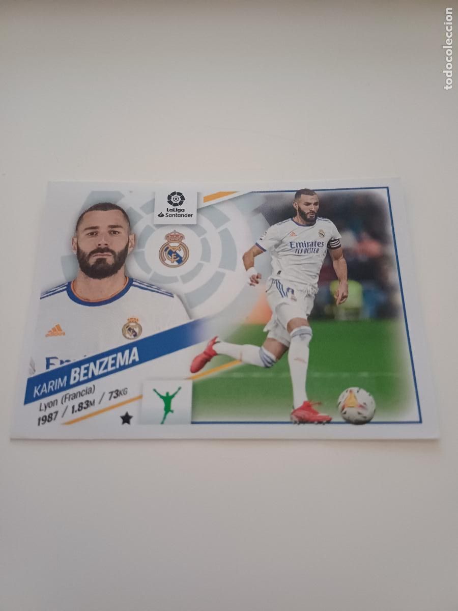 Cromos de F&uacute;tbol: 360 - Benzema - REAL MADRID (20)