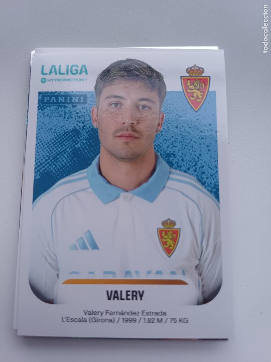 Cromos de f&uacute;tbol: 414 - Valery - Foto 1