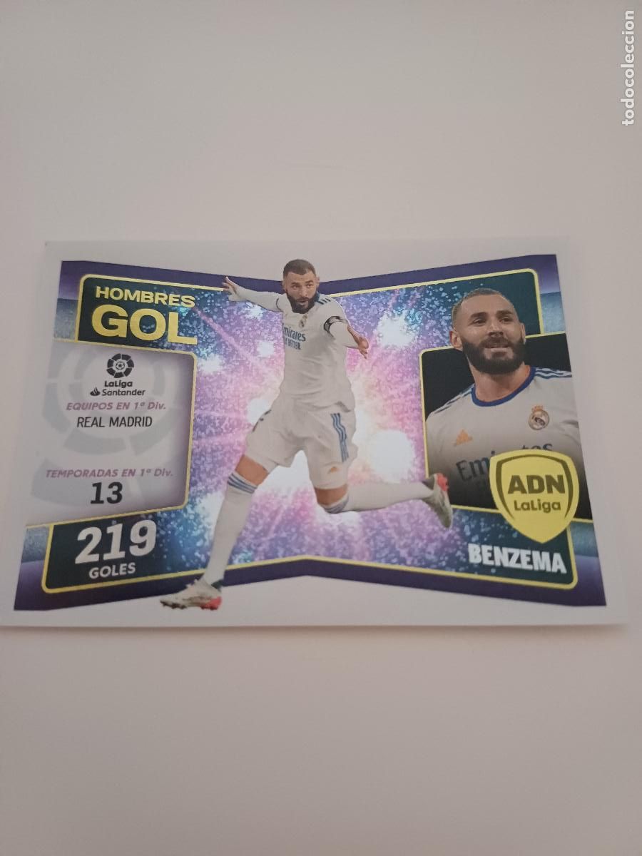 Cromos de F&uacute;tbol: 623 - Benzema - REAL MADRID (3)