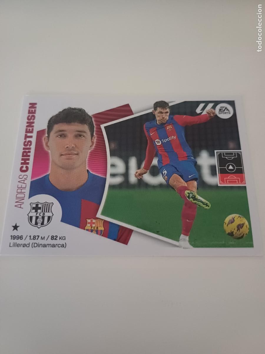 Fu&szlig;ball-Sticker: 108 - Christensen - FC BARCELONA (8A)