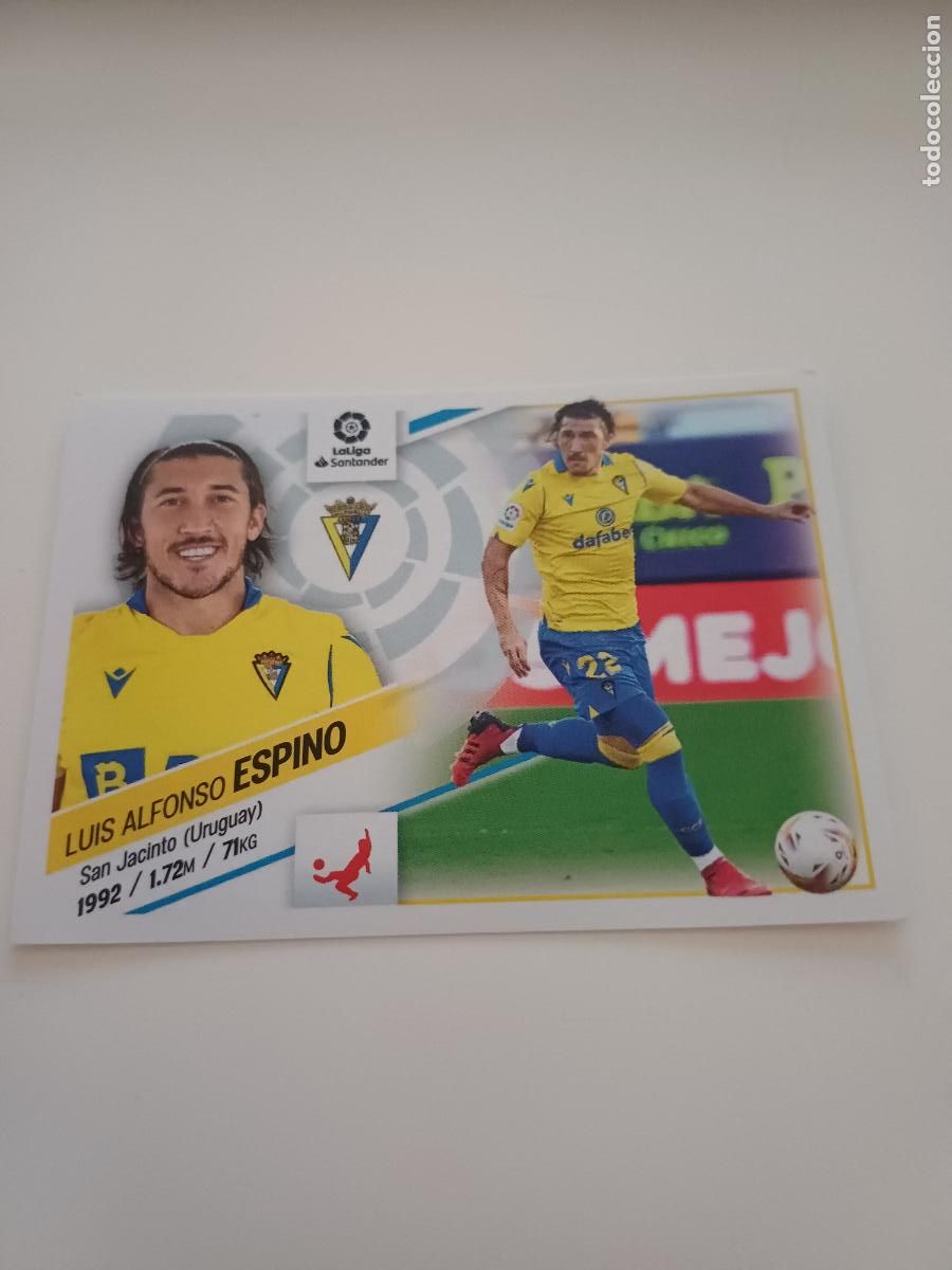 Fu&szlig;ball-Sticker: 171 - Espino - CADIZ CF (10)