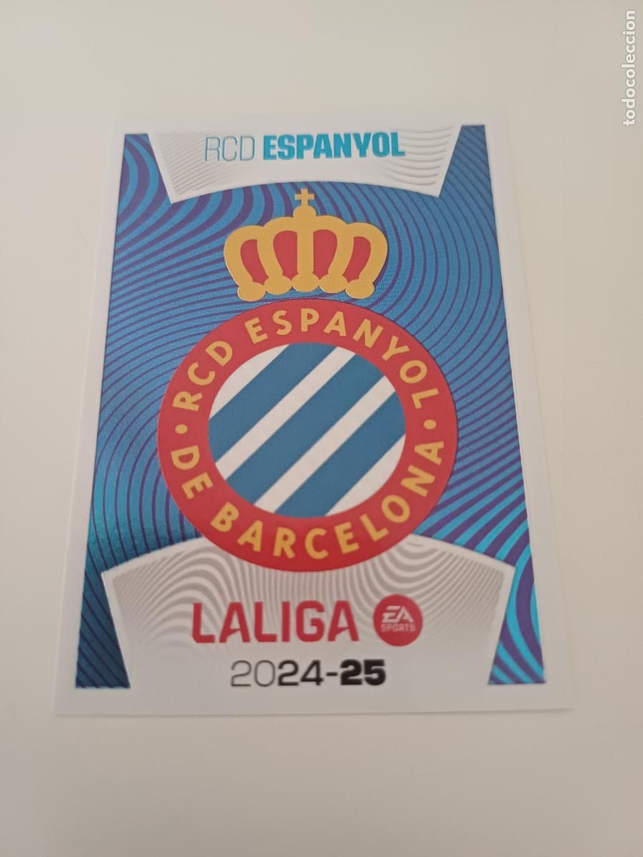 Cromos de f&uacute;tbol: 191 - Escudo RCD Espanyol (1) - Foto 1