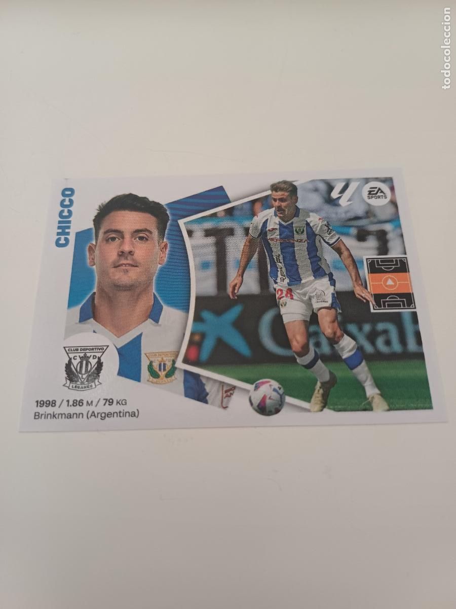Cromos de f&uacute;tbol: 323 - Chicco - CD LEGAN&Eacute;S (13) - Foto 1