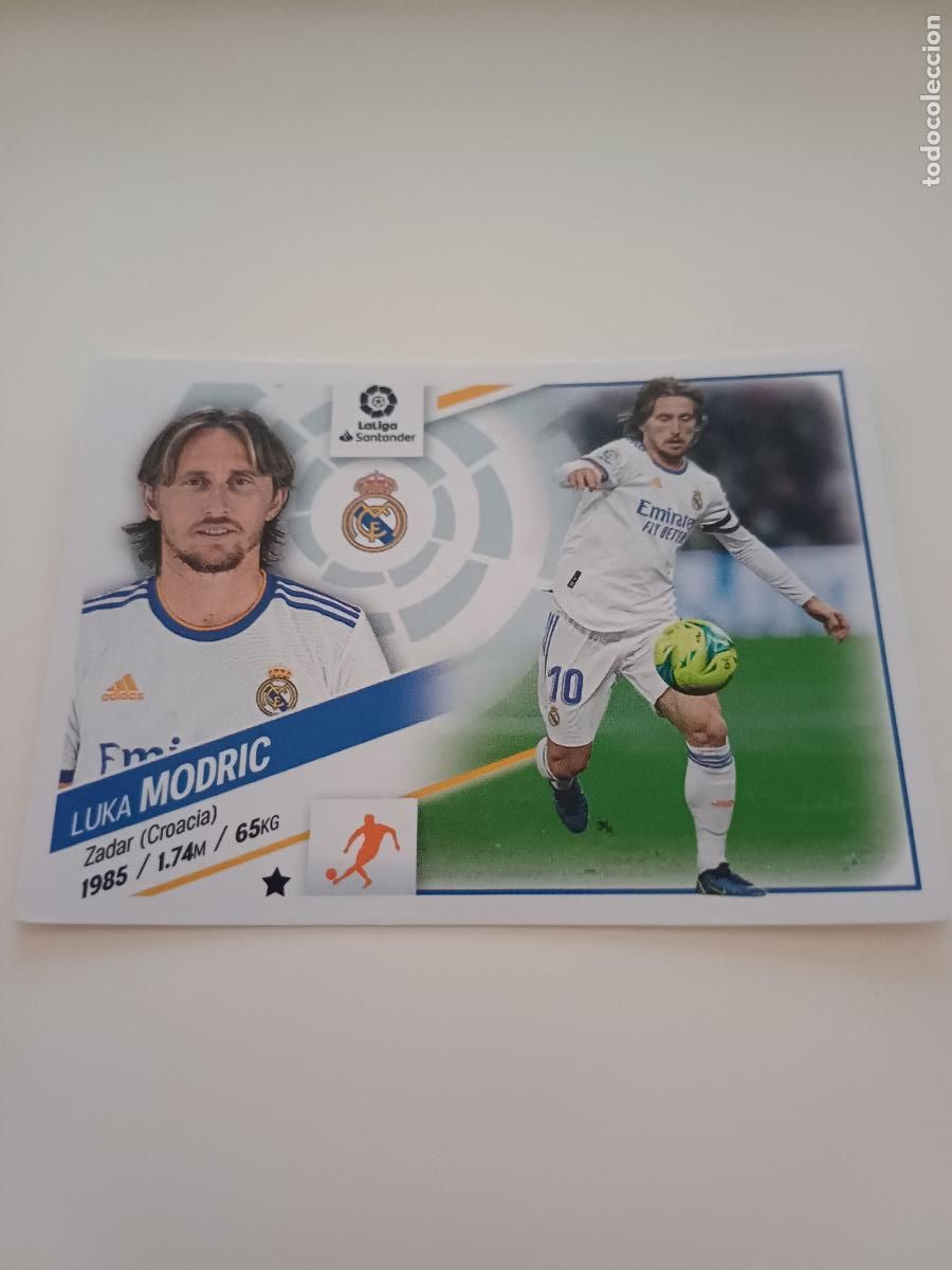 Cromos de F&uacute;tbol: 352 - Modric - REAL MADRID (12)