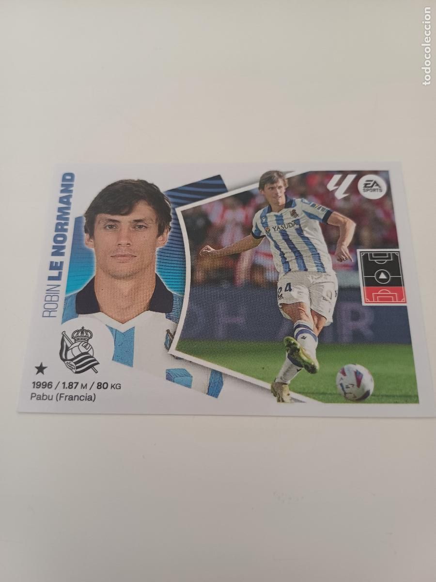 Cromos de F&uacute;tbol: 469 - Le Normand - REAL SOCIEDAD (8)