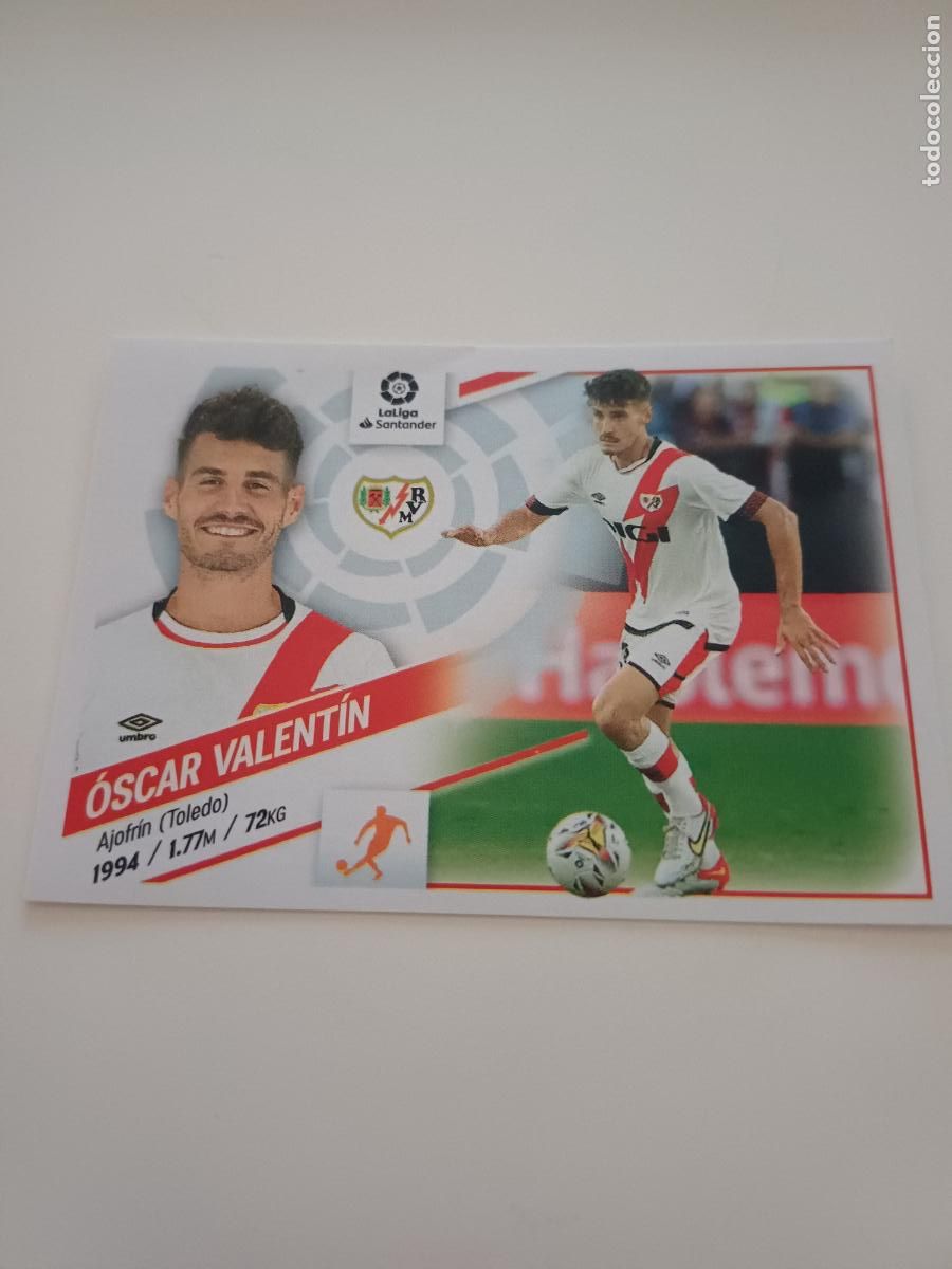 Cromos de F&uacute;tbol: 443 - &Oacute;scar Valent&iacute;n - RAYO VALLECANO (12)