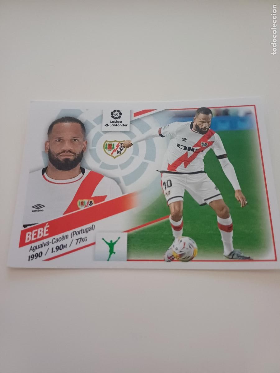 Cromos de f&uacute;tbol: 449 - Beb&eacute; - RAYO VALLECANO (18) - Foto 1