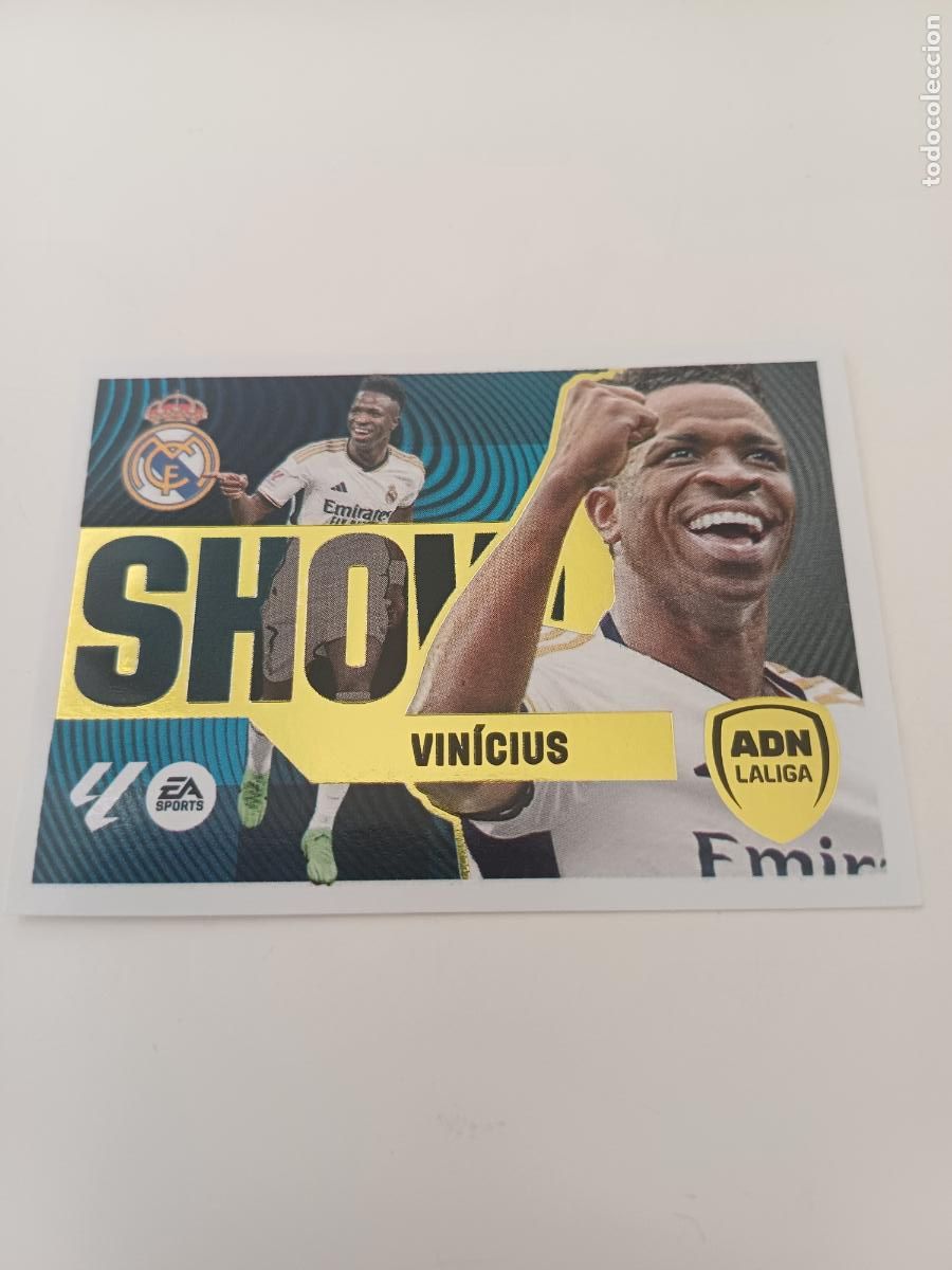 Fu&szlig;ball-Sticker: 624 - Vinicius - REAL MADRID - ADN LALIGA SHOW (14)