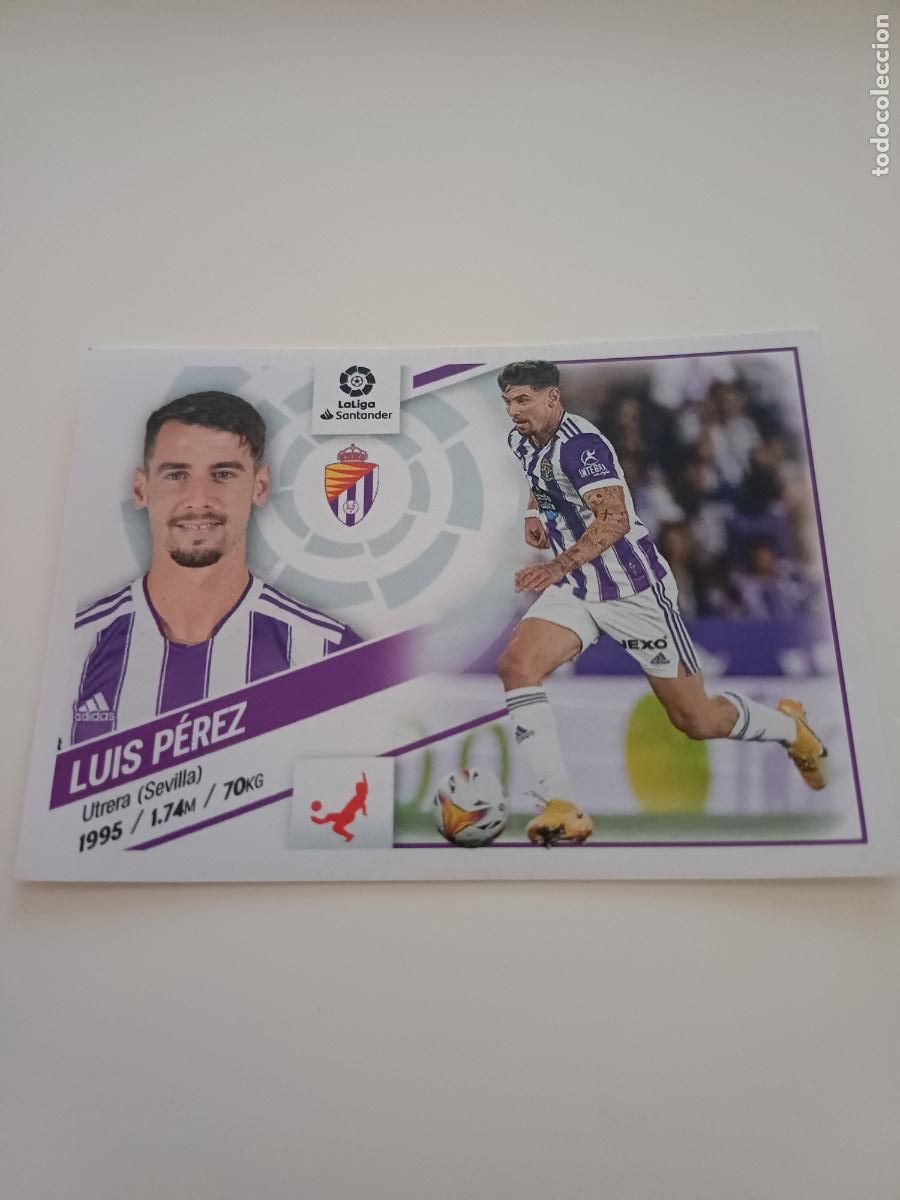 Cromos de Futebol: 555 - Luis P&eacute;rez - REAL VALLADOLID CF (5)