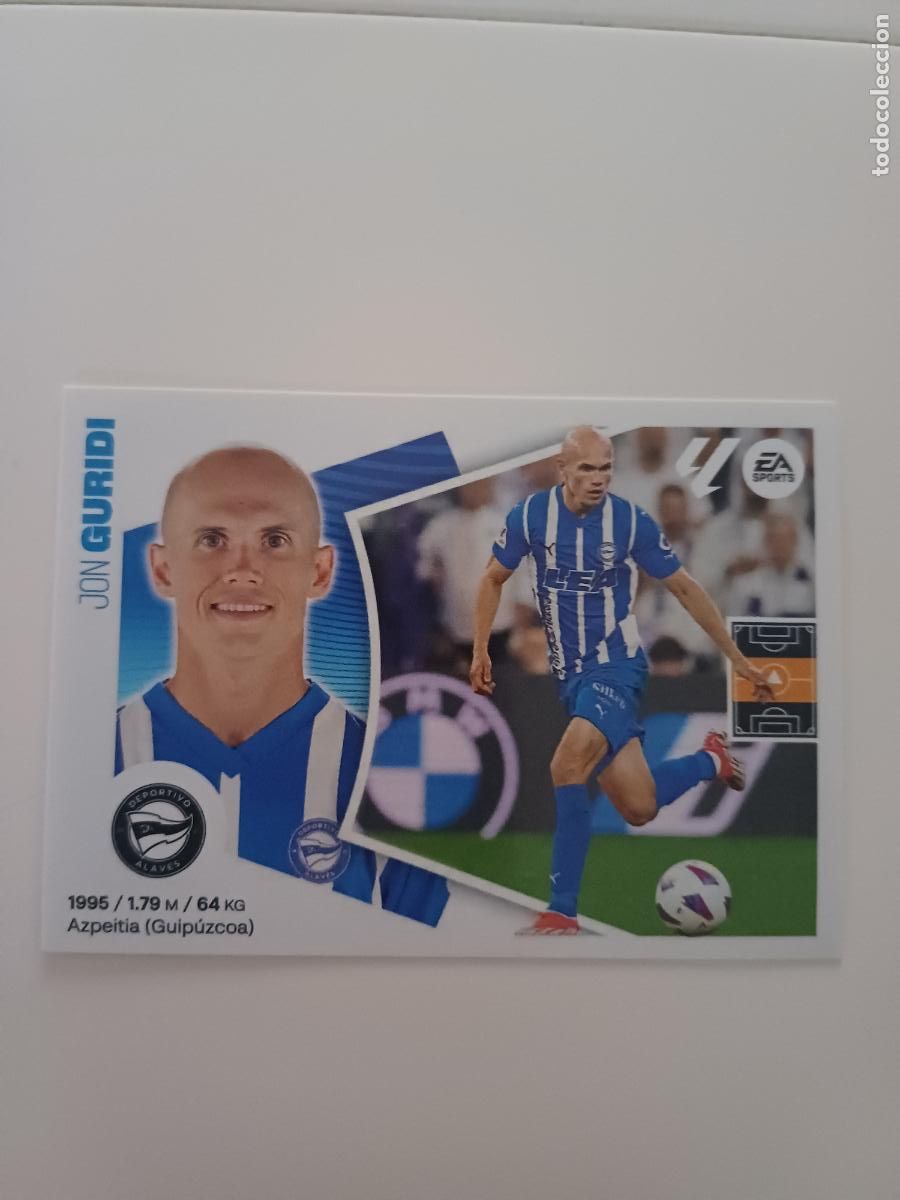 Fu&szlig;ball-Sticker: 014 - Guridi - DEPORTIVO ALAV&Eacute;S (14)