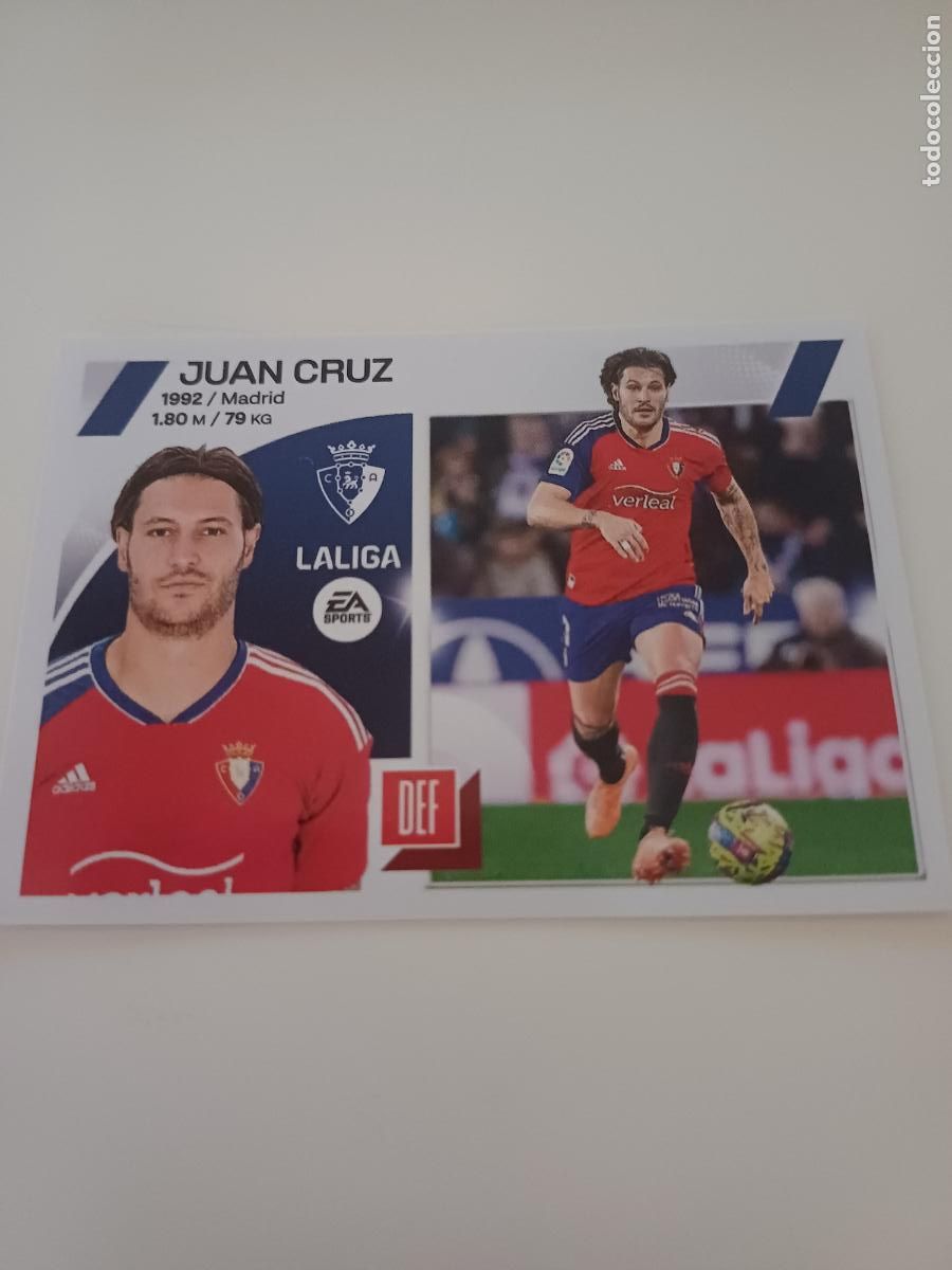 Fu&szlig;ball-Sticker: 440 - Juan Cruz - C.A. OSASUNA (10 )