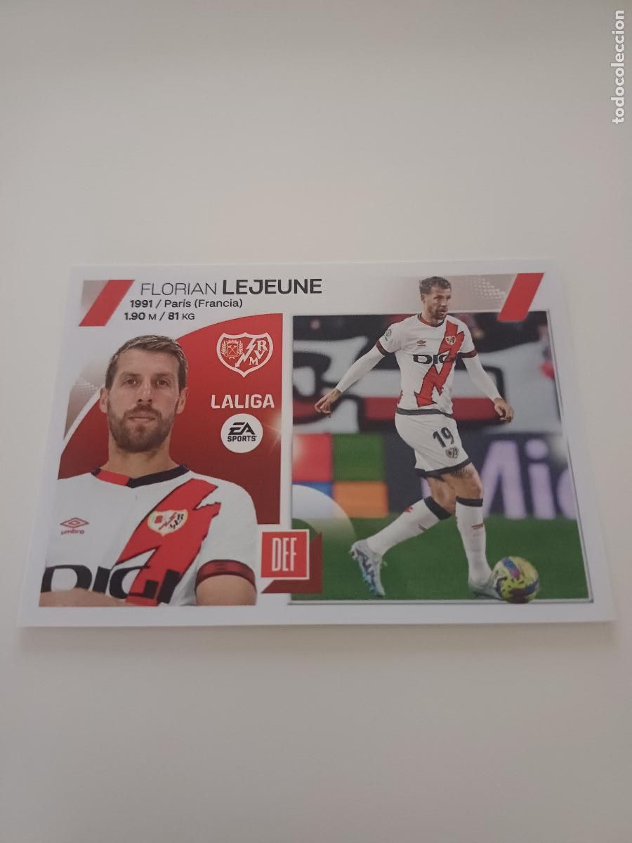 Cromos de F&uacute;tbol: 467 - Florian Lejeune - RAYO VALLECANO (7 )