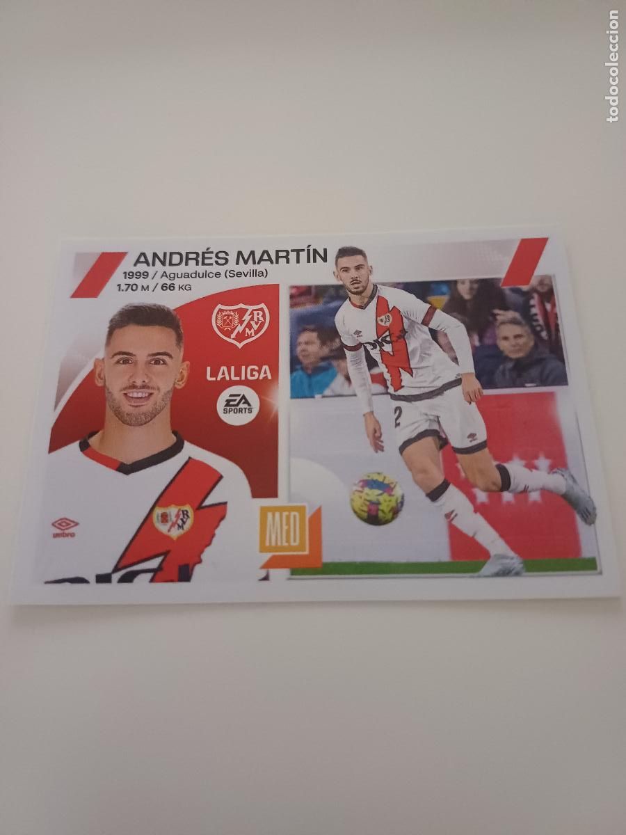 Cromos de F&uacute;tbol: 474 - Andr&eacute;s Mart&iacute;n - RAYO VALLECANO (14 )