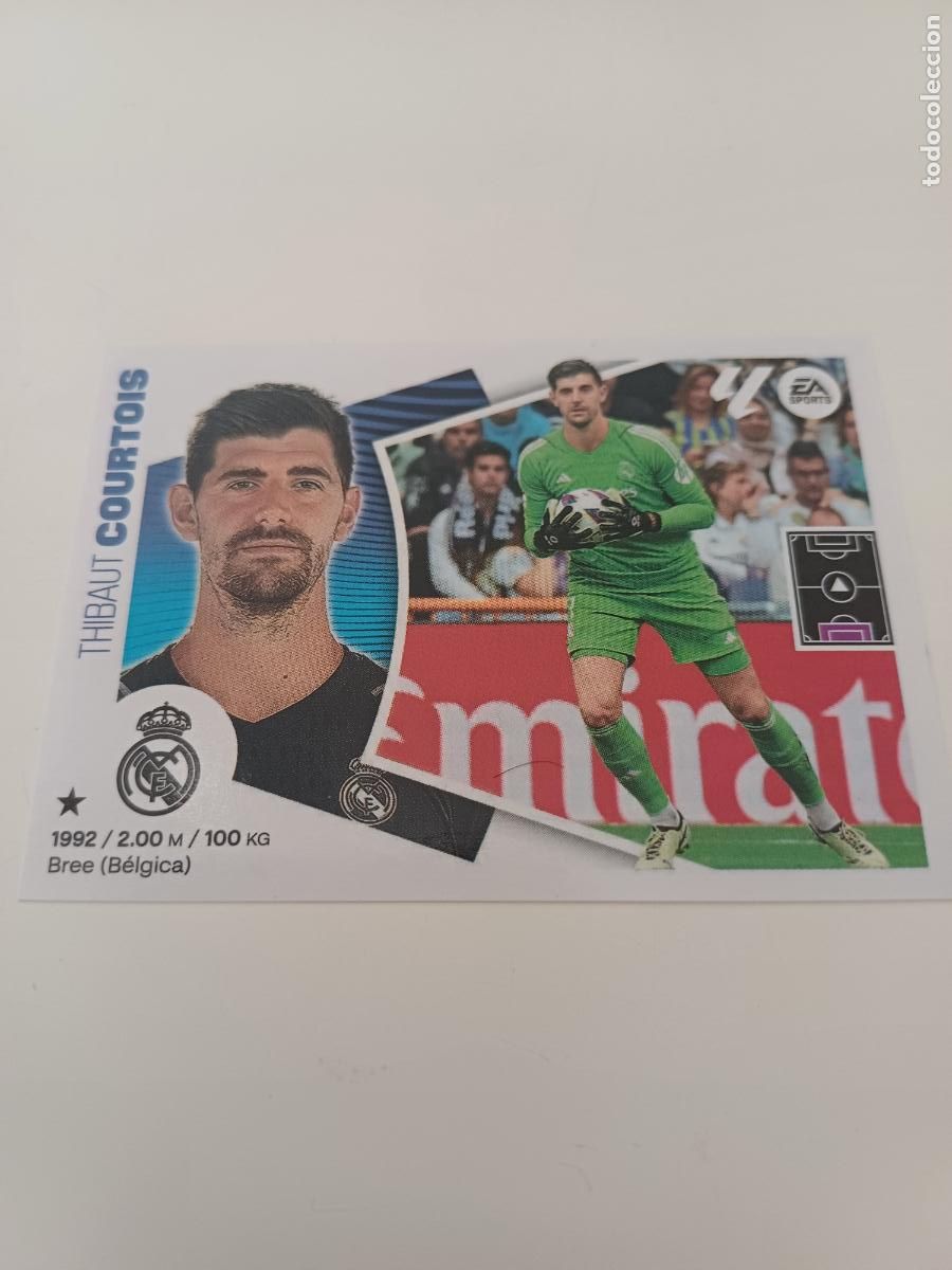 Cromos de F&uacute;tbol: 343 - Courtois - REAL MADRID (3)