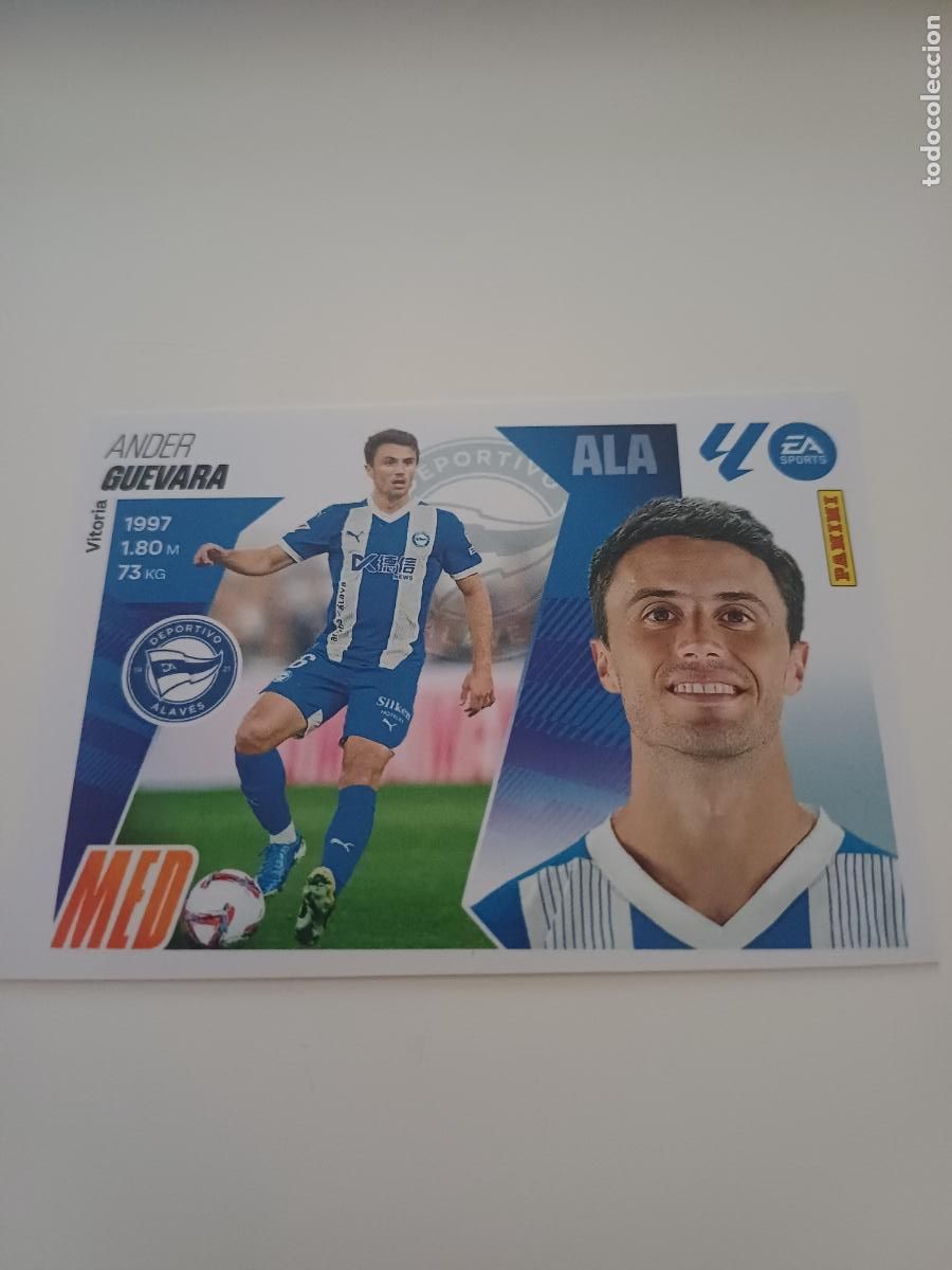 Cromos de f&uacute;tbol: 011 - Guevara - Deportivo Alav&eacute;s (11)