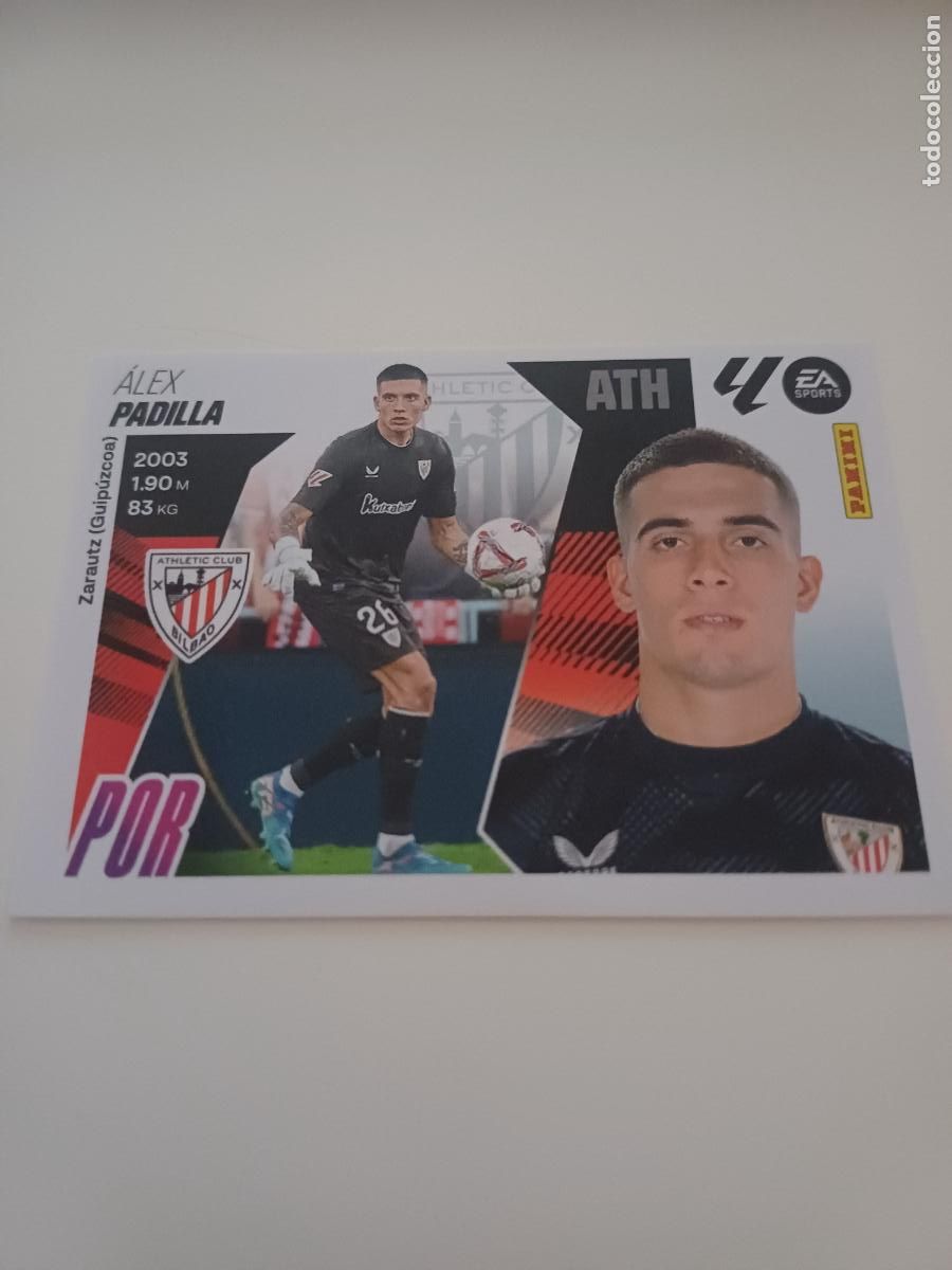 Cromos de Futebol: 044 - Padilla - Athletic Club (4)