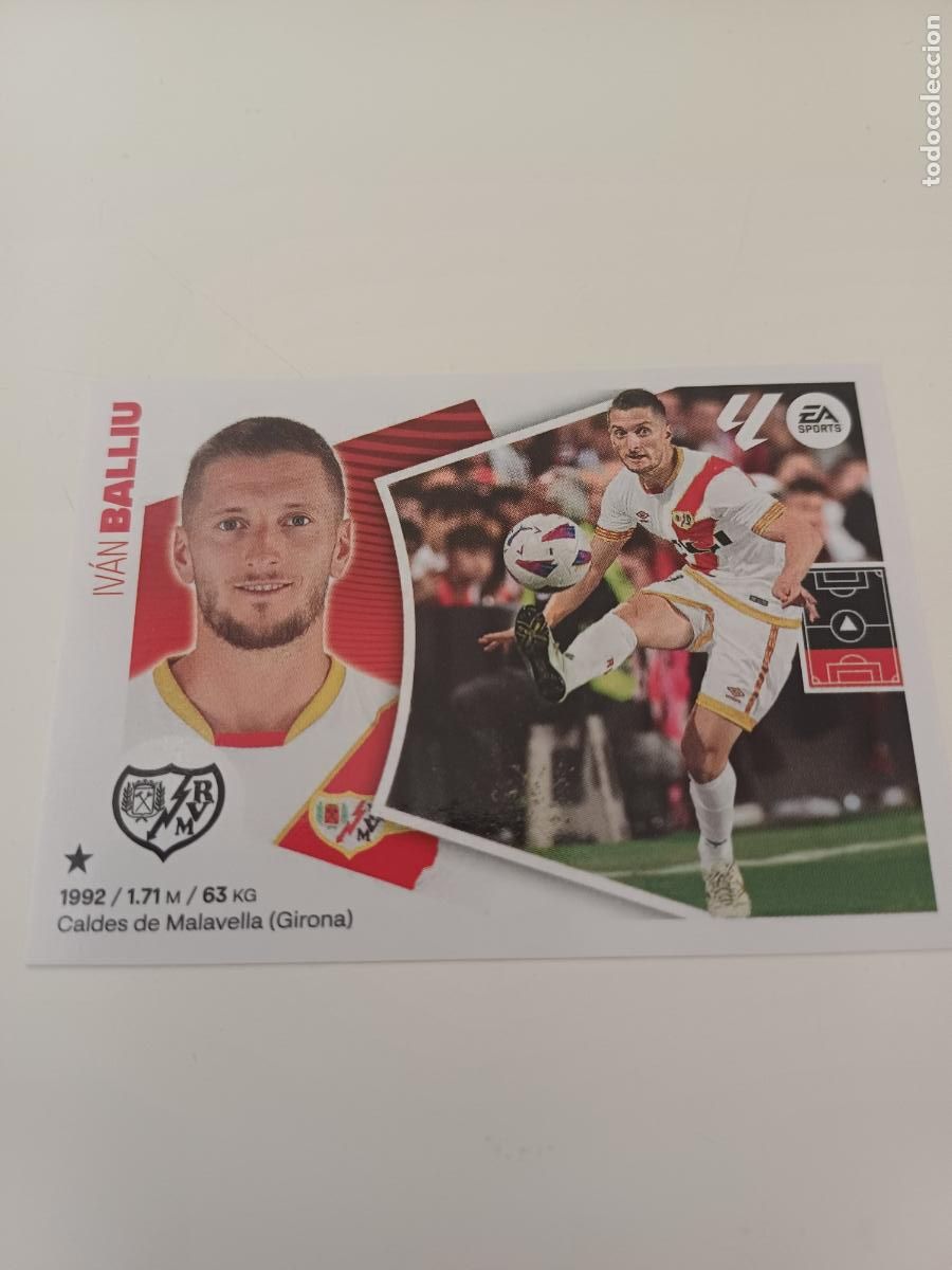 Cromos de F&uacute;tbol: 435 - Balliu - RAYO VALLECANO (5A)