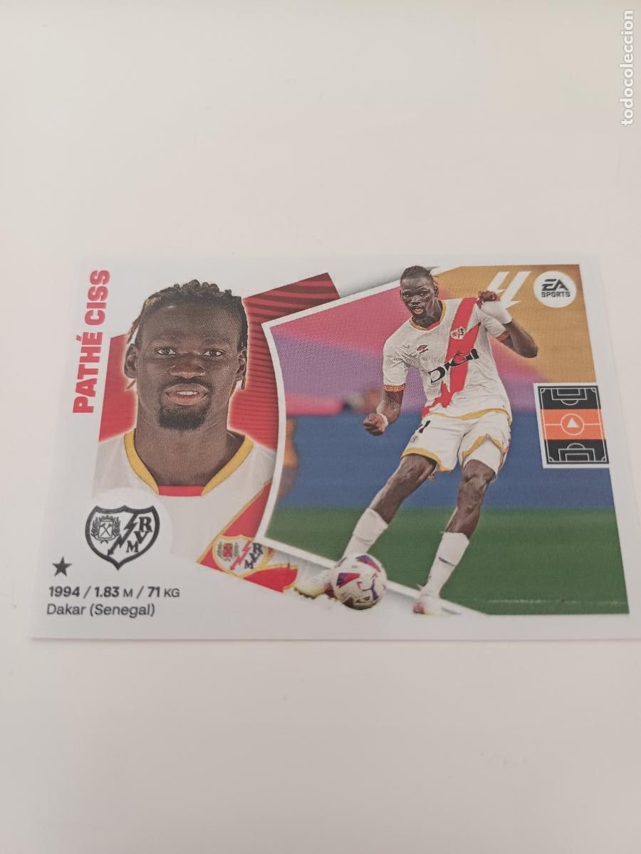Cromos de F&uacute;tbol: 443 - Path&eacute; Ciss - RAYO VALLECANO (12)