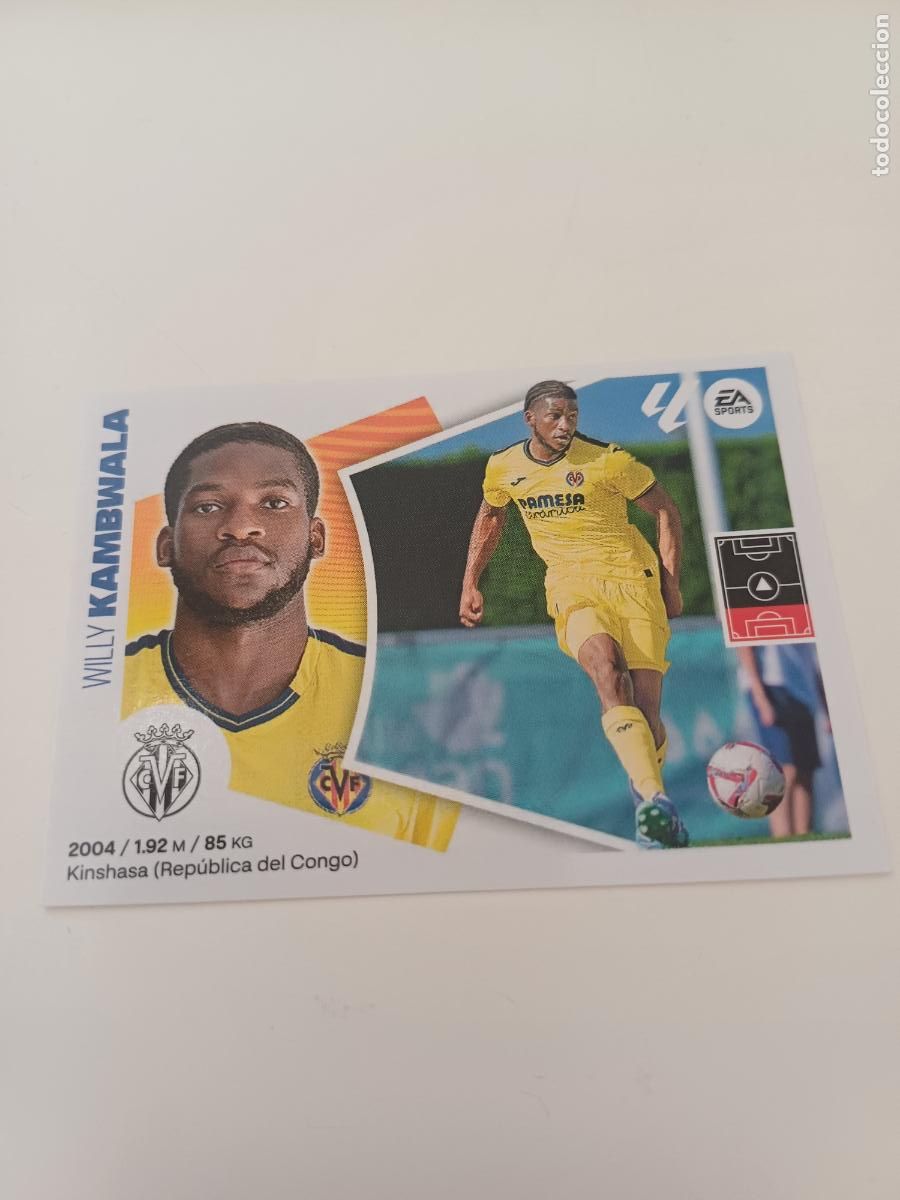 Fu&szlig;ball-Sticker: 603 - Kambwala - VILLARREAL CF (7BIS )