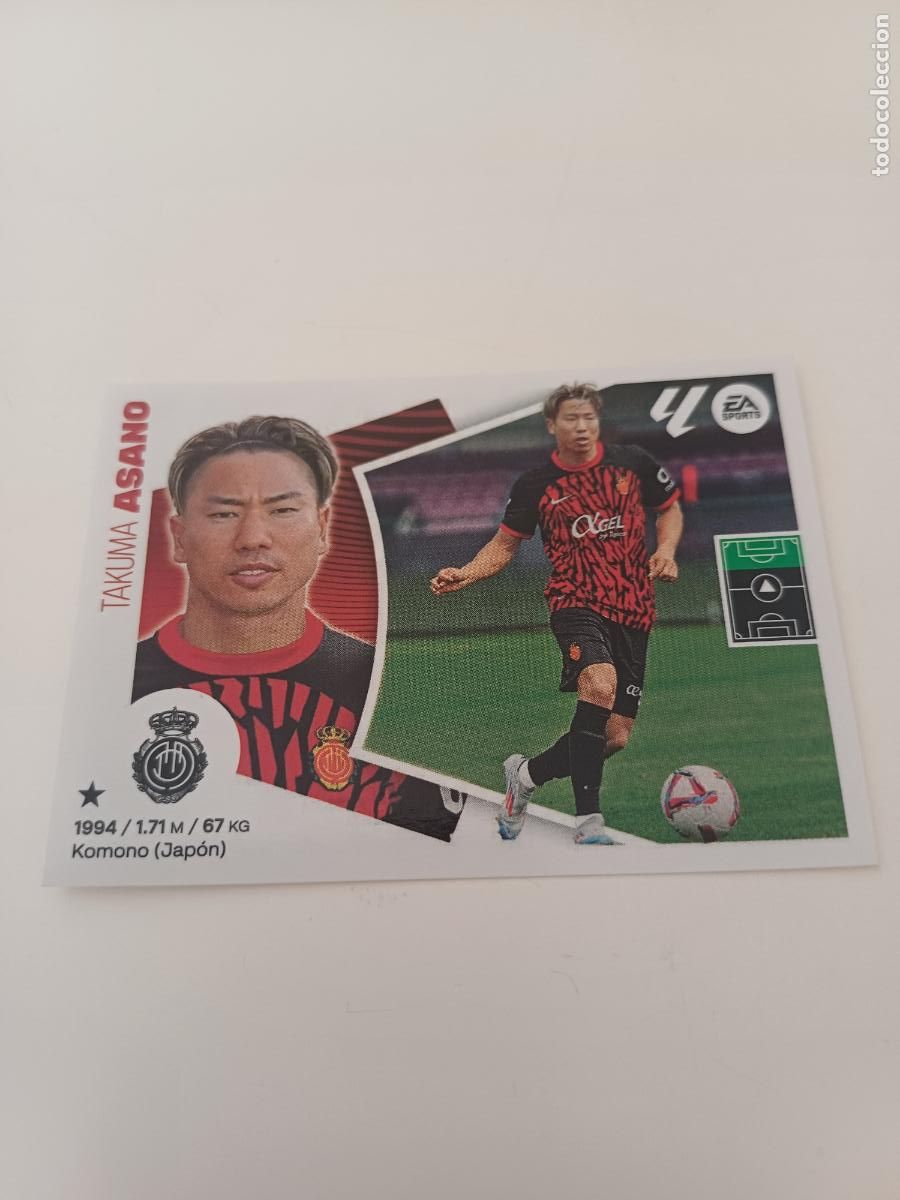 Football Stickers: 694 - Asano - RCD MALLORCA (&Uacute;.F.) (14)