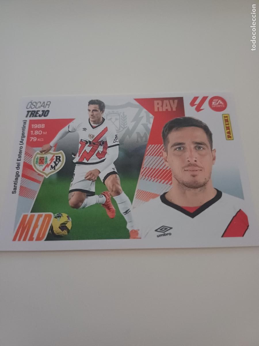 Cromos de Futebol: 476 - Trejo - Rayo Vallecano (15B)