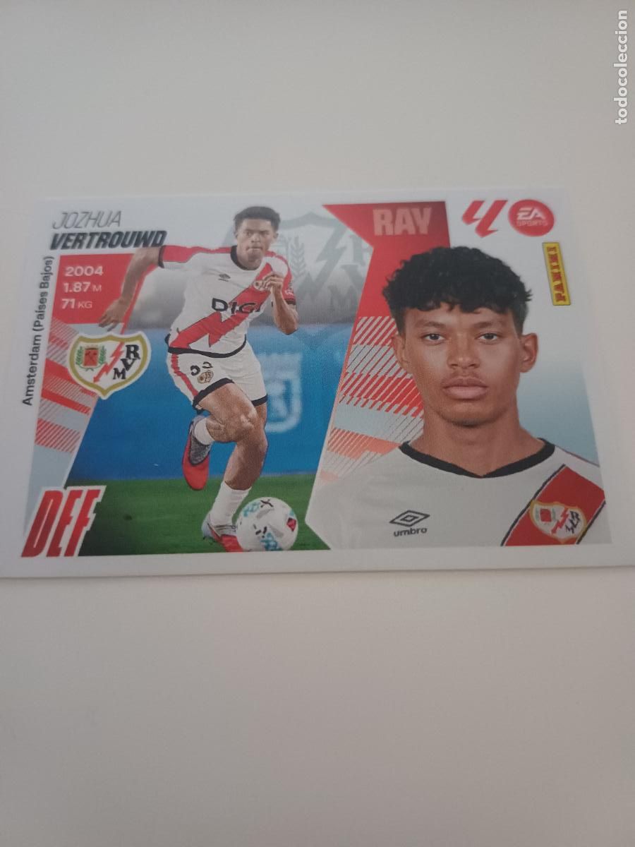 Cromos de F&uacute;tbol: 483 - Vertrouwd - Rayo Vallecano (8BIS)