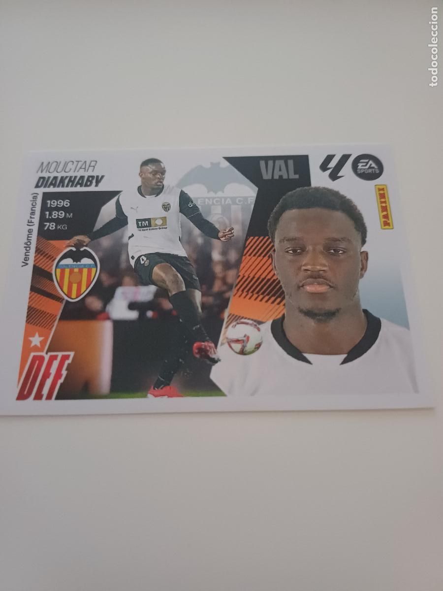Fu&szlig;ball-Sticker: 558 - Diakhaby - Valencia Cf (7)