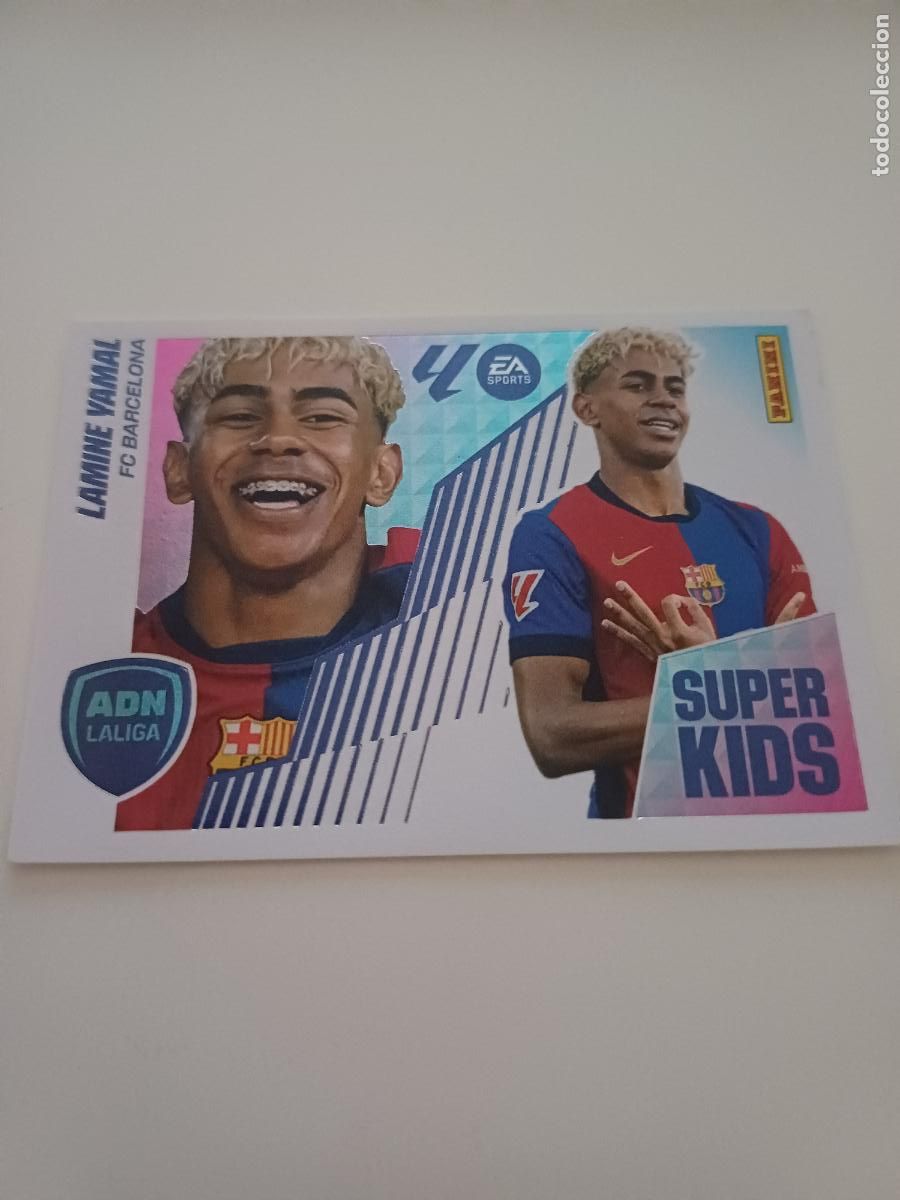 Cromos de F&uacute;tbol: 624 - Lamine Yamal - Fc Barcelona - Adn Laliga / Super Kids (14)
