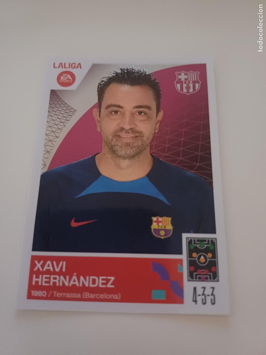 Cromos de f&uacute;tbol: 132 - Entrenador FC Barcelona - Xavi Hern&aacute;ndez - FC BARCELONA (2 )