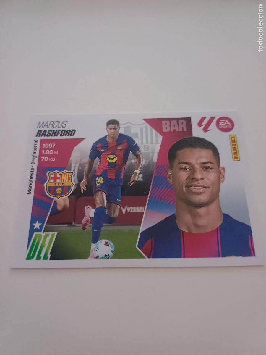 Cromos de F&uacute;tbol: 700 - Rashford - Fc Barcelona - &Uacute;.F. (20)