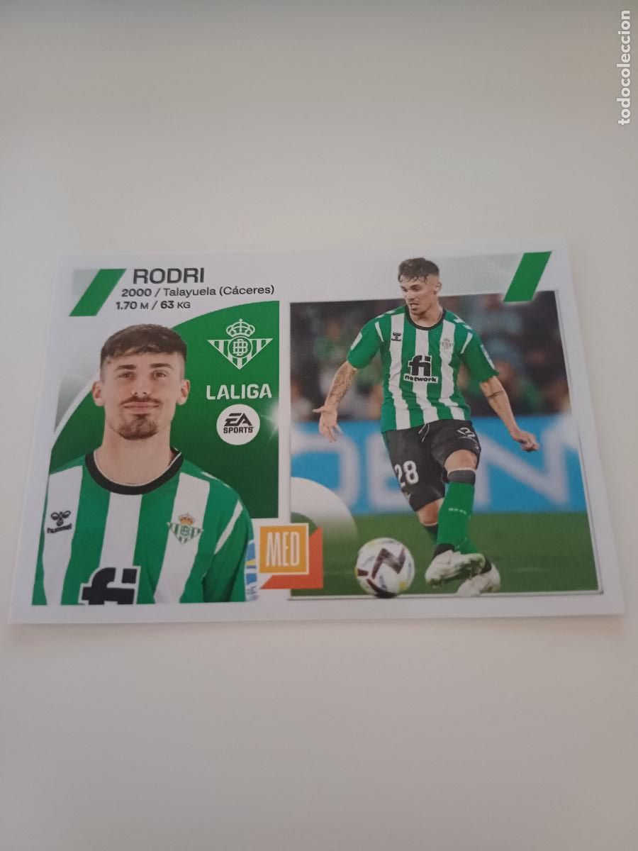 Cromos de Futebol: 176 - Rodri - REAL BETIS (15 )
