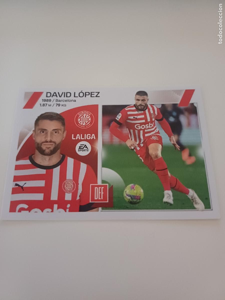 Cromos de Futebol: 288 - David L&oacute;pez - GIRONA FC (7 )