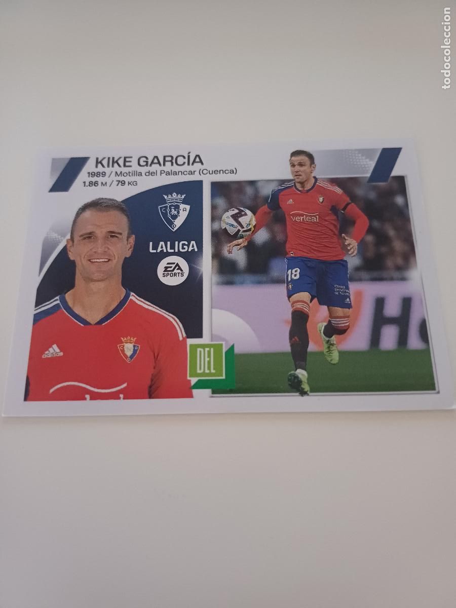 Figurine di Calcio: 450 - Kike Garc&iacute;a - C.A. OSASUNA (19 )