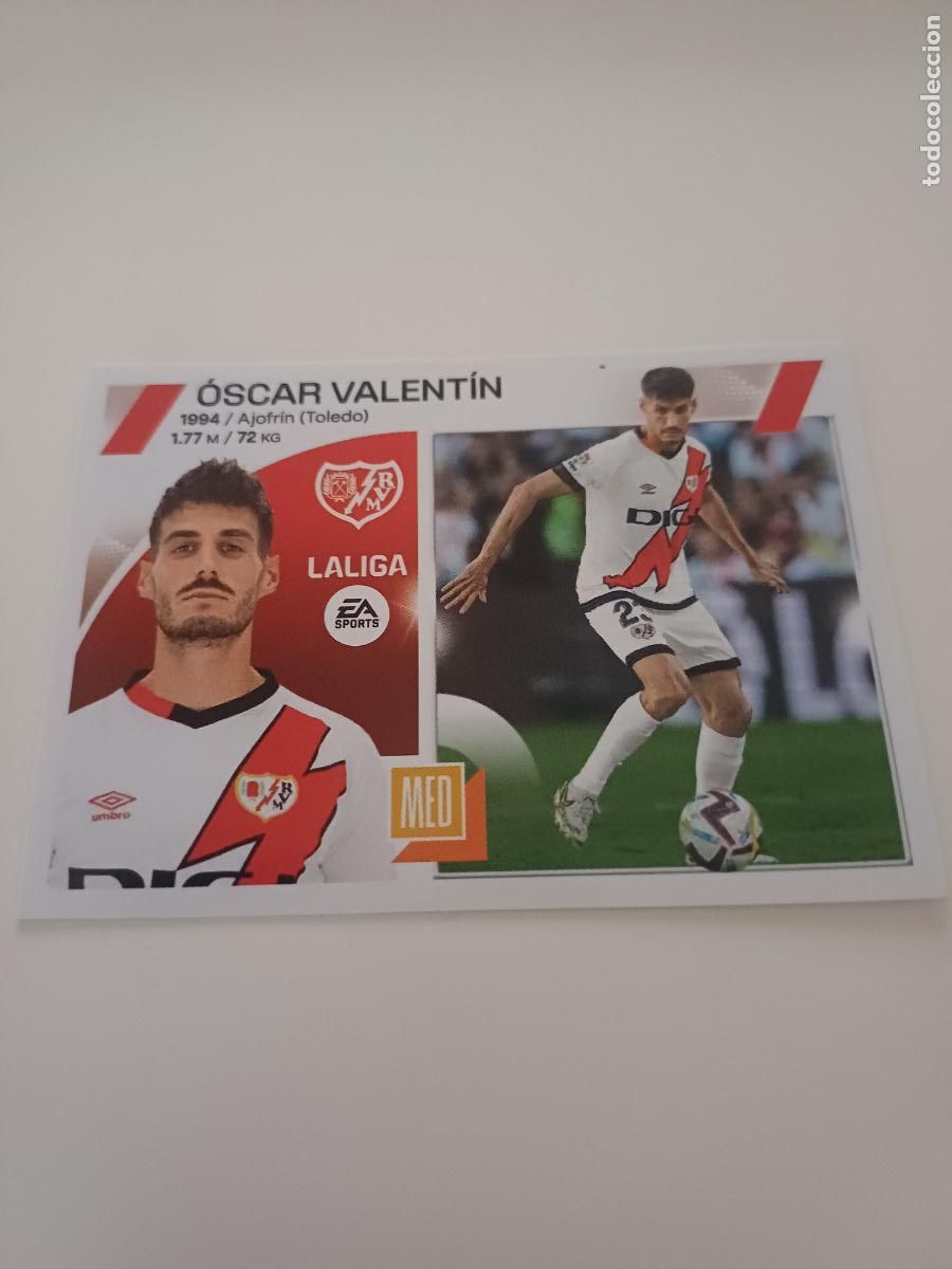 Cromos de F&uacute;tbol: 471 - &Oacute;scar Valent&iacute;n - RAYO VALLECANO (11 )