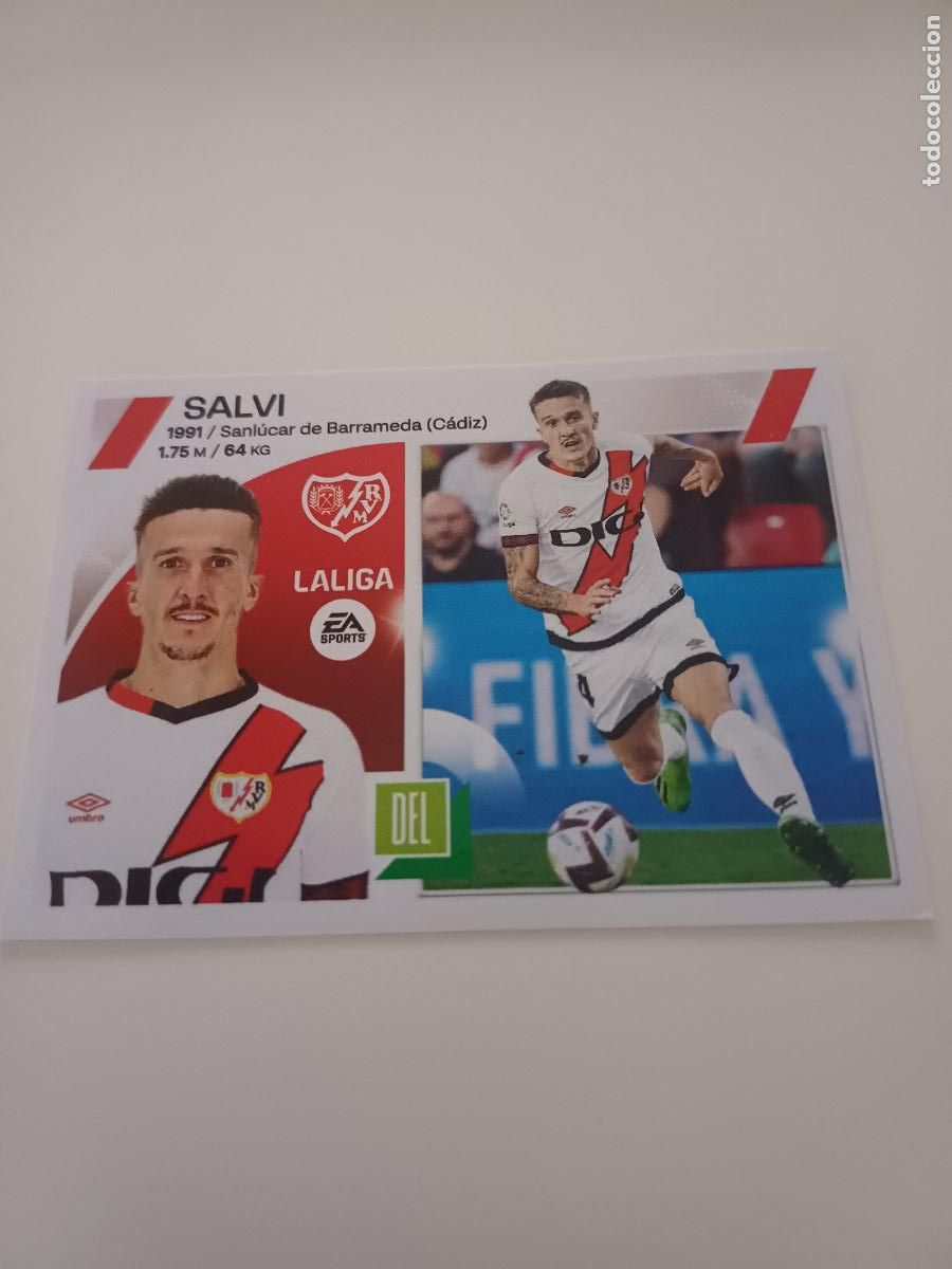 Cromos de F&uacute;tbol: 477 - Salvi - RAYO VALLECANO (17 )