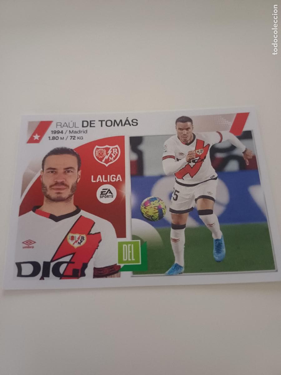 Cromos de F&uacute;tbol: 480 - Ra&uacute;l De Tom&aacute;s - RAYO VALLECANO (20 )