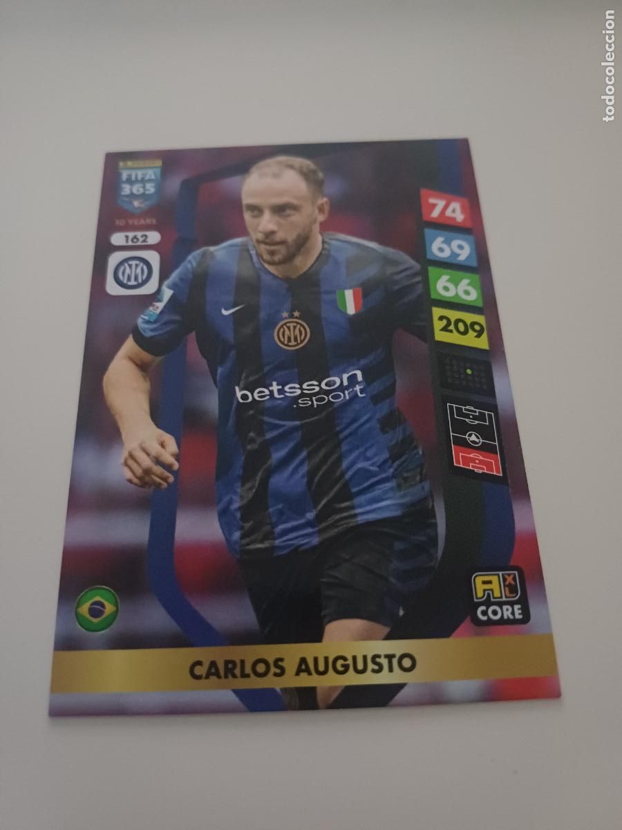 Fu&szlig;ball-Sticker: 162 - Carlos Augusto - FC Internazionale Milano