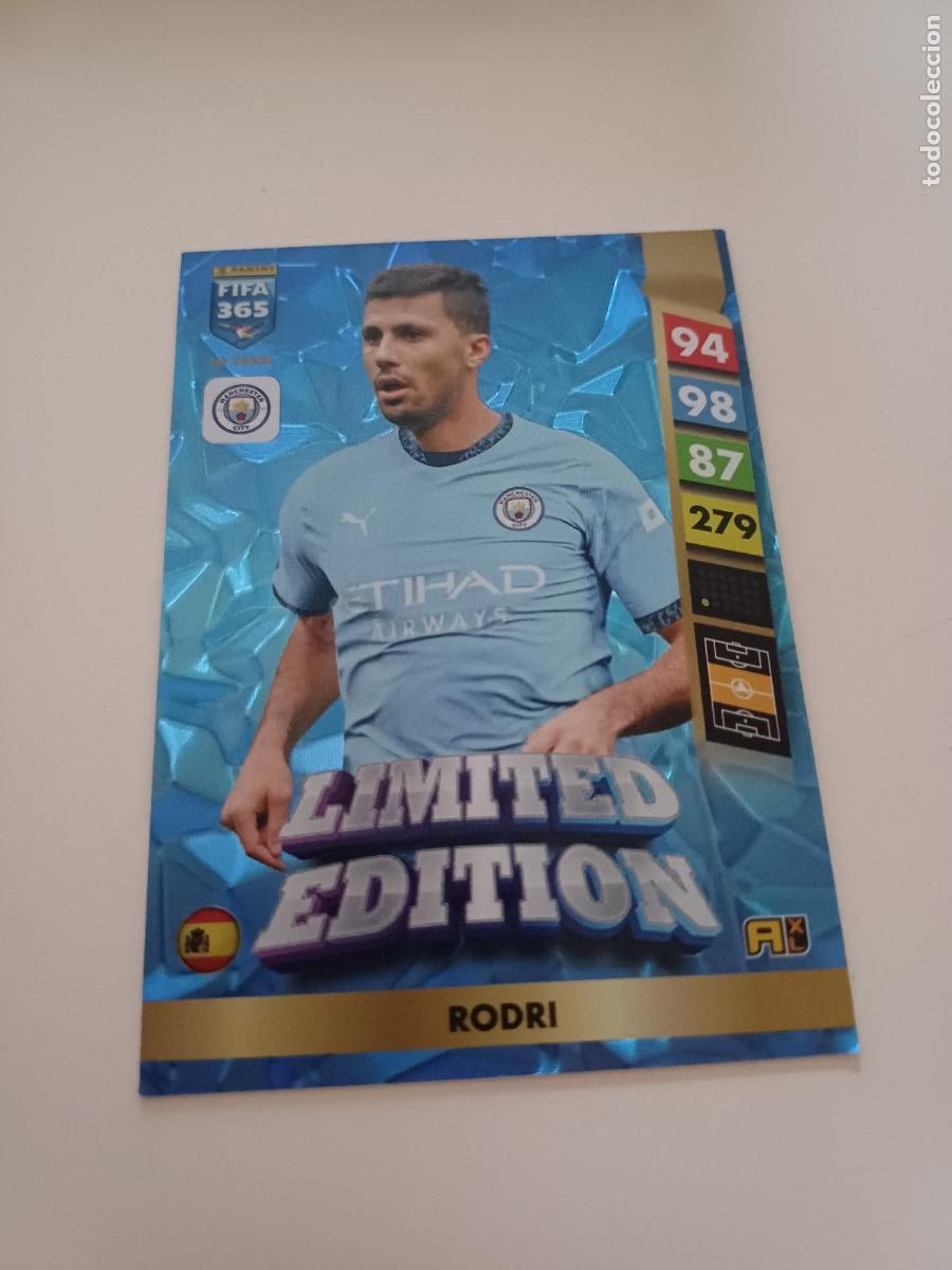 Cromos de f&uacute;tbol: LE MCI Rodri - Foto 1