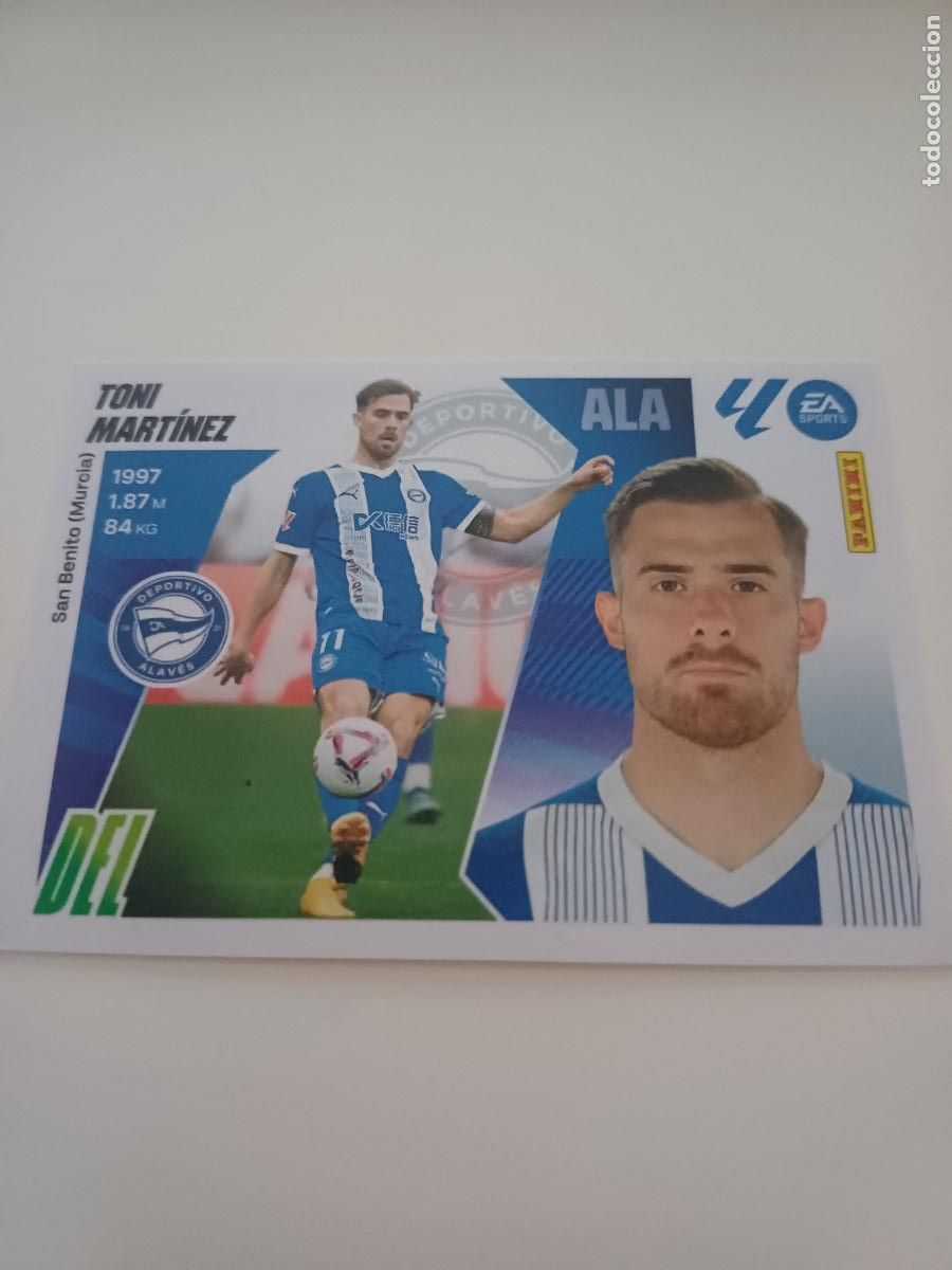 Figurine di Calcio: 018 - Toni Mart&iacute;nez - Deportivo Alav&eacute;s (18)