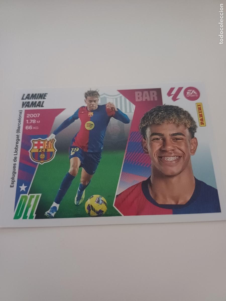 Cromos de F&uacute;tbol: 123 - Lamine Yamal - Fc Barcelona (19)
