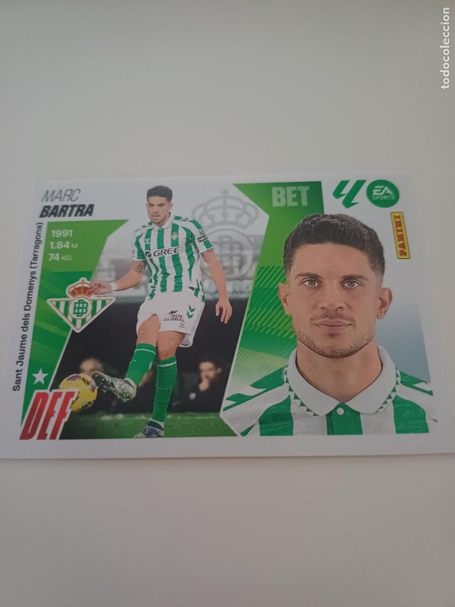 Fu&szlig;ball-Sticker: 137 - Bartra - Real Betis (6)