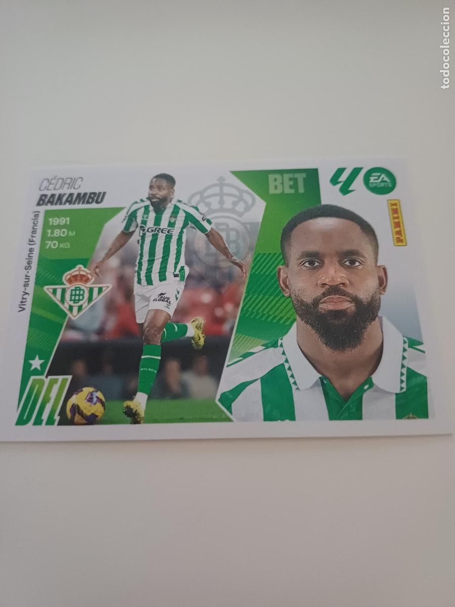 Cromos de f&uacute;tbol: 151 - Bakambu - Real Betis (19) - Foto 1