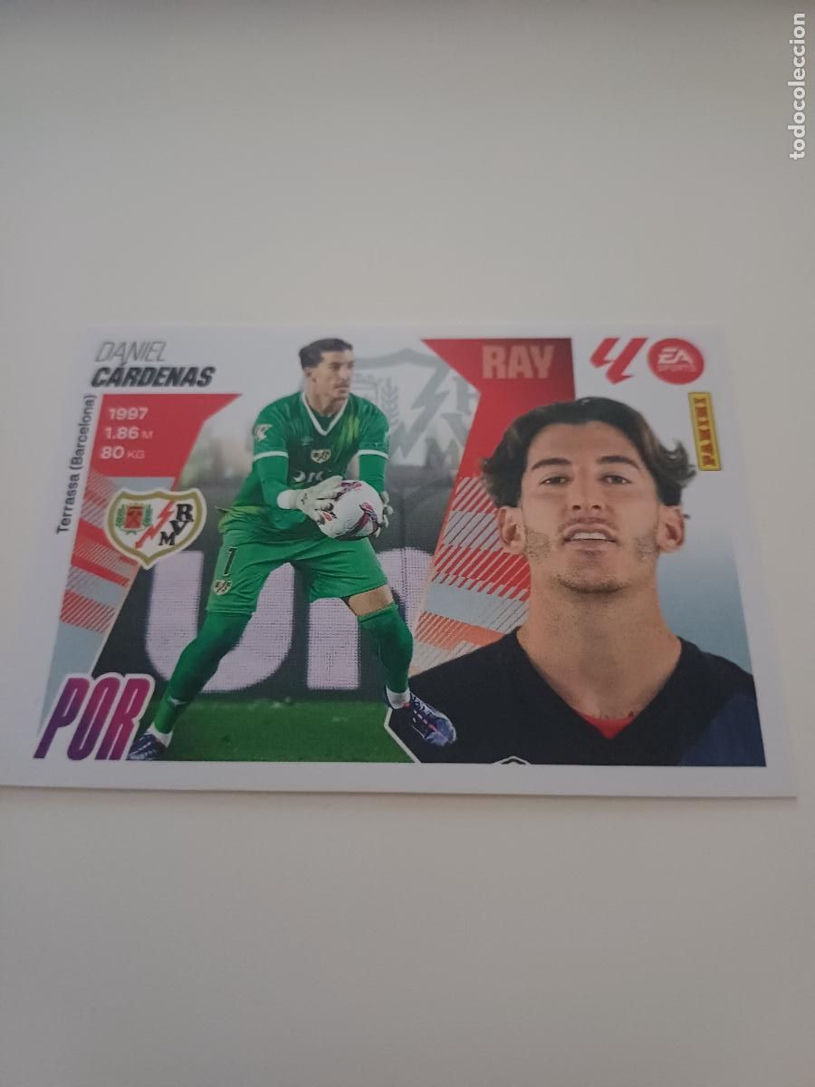 Cromos de f&uacute;tbol: 464 - C&aacute;rdenas - Rayo Vallecano (4) - Foto 1