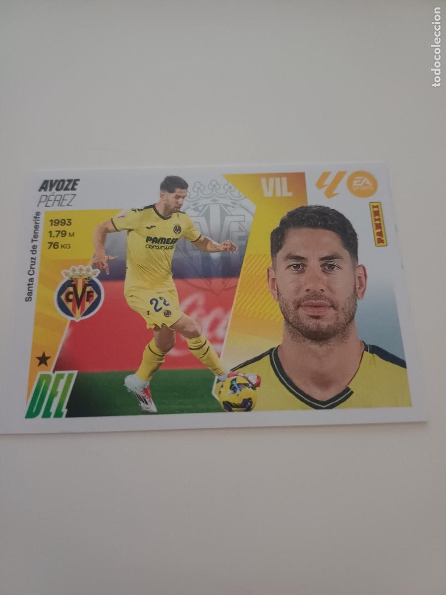 Cromos de f&uacute;tbol: 599 - Ayoze - Villarreal Cf (19)
