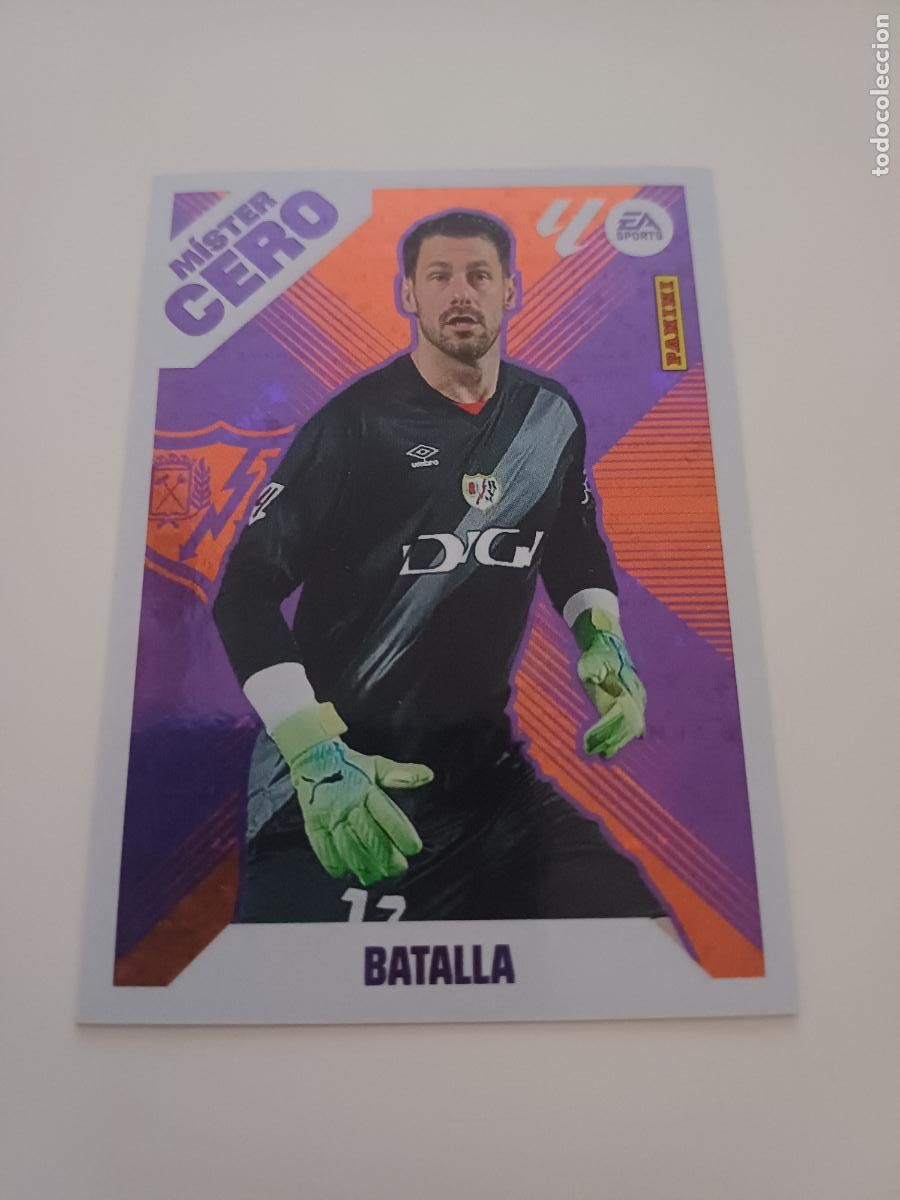 Cromos de F&uacute;tbol: 631 - Batalla - Rayo Vallecano - Mister Cero (1)