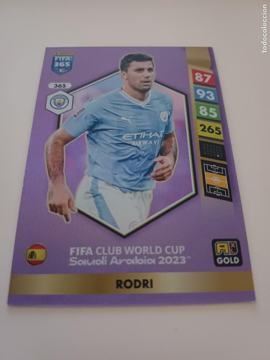 Figurine di Calcio: 365 - Rodri - Manchester City