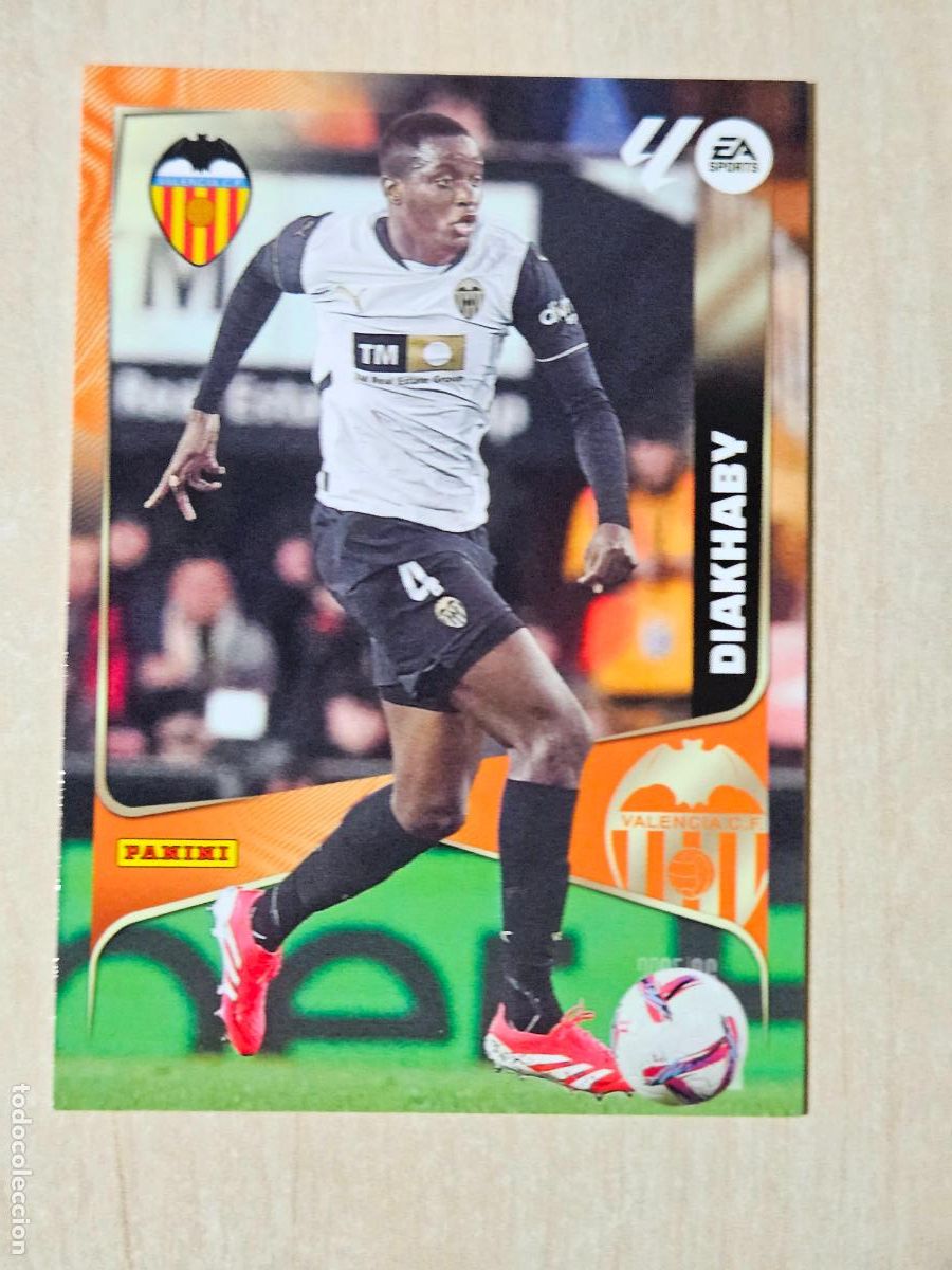 Fu&szlig;ball-Sticker: CROMO N&ordm; 349 DIAKHABY - MEGACRACKS 2025 26 - VALENCIA